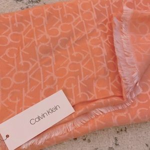 Calvin Klein Coral Scarf/Shawl